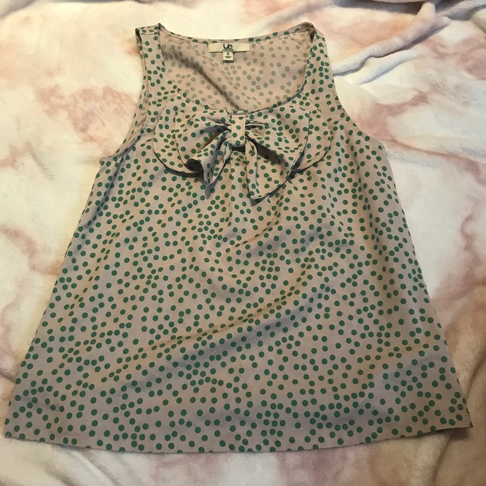Ya green polka dot